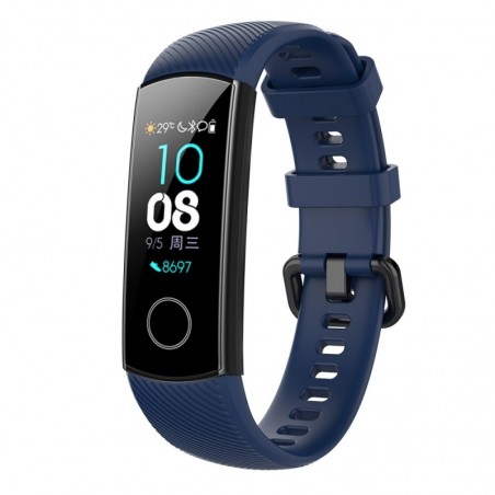 Repuesto Correa Silicona para Honor SmartBand 4 Color Azul Marino