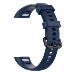 Repuesto Correa Silicona para Honor SmartBand 4 Color Azul Marino
