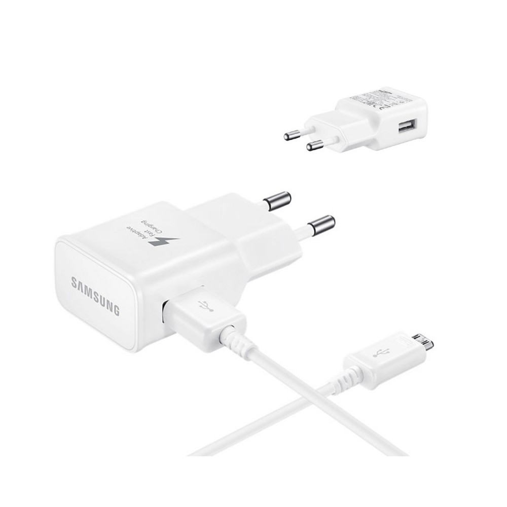 Cargador Rapido Original EPTA20EWE ( 15W ) Micro-USB -  Blanco (Blister)