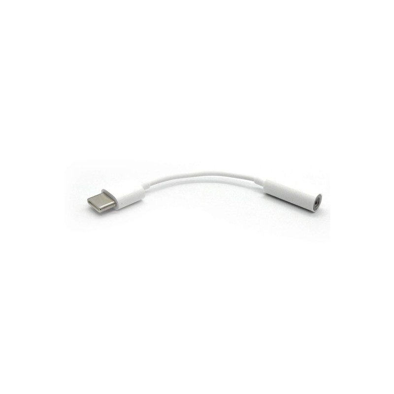Cable Adaptador USB-C / jack 3.5mm Original Huawei CM20  - Blanco - Blister