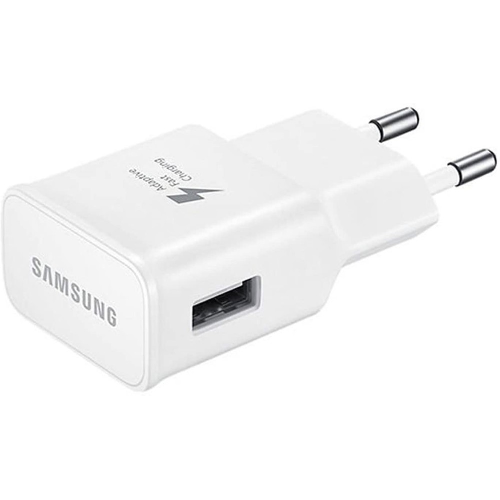 Cargador Original Samsung EP-TA20EWE, Carga Rápida, USB tipo C para Galaxy S8, S8+, Blanco (Blister)