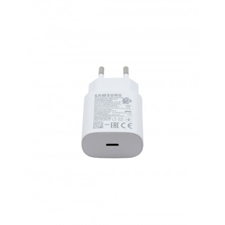 Cargador Super Rápido Original Samsung EP-TA800EBE (25W) USB Tipo C - Negro - Bulk
