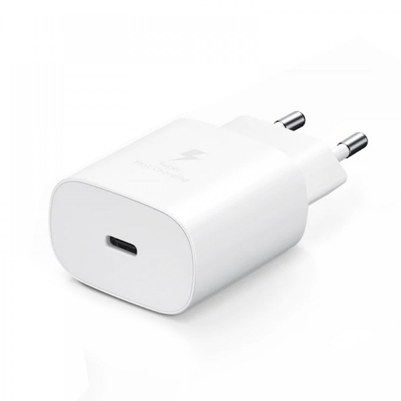 Cargador Super Rápido Original Samsung EP-TA800EBE (25W) USB Tipo C - Negro - Bulk