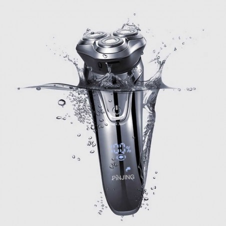 XIAOMI SO WHITE ES3 3D-Smart-USB-Laderasierer IPX7, Wasserdichter Rasierer