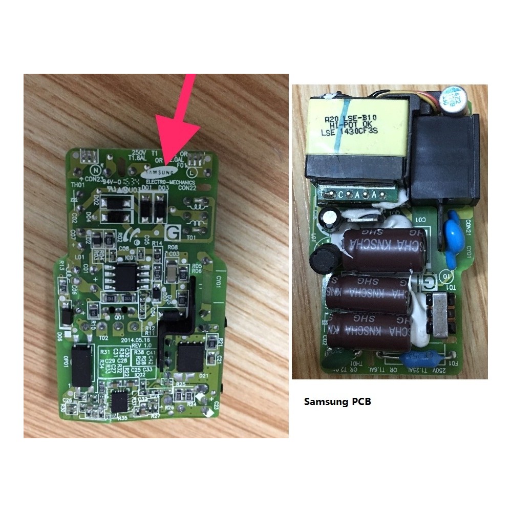 Cargador Original Samsung EP-TA20EWE para Galaxy Note 4, Carga rápida soportada