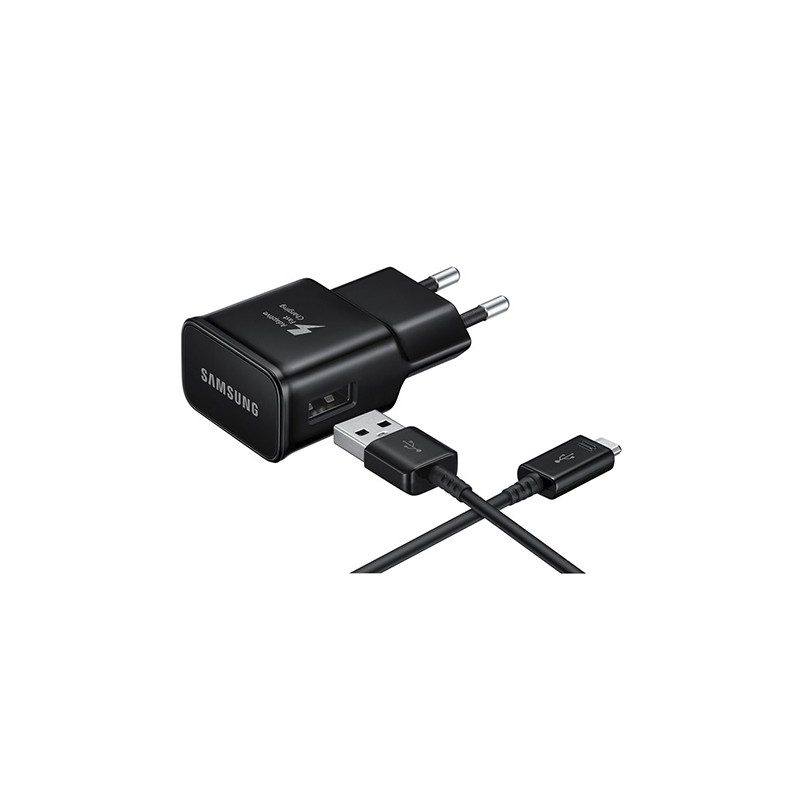 Cargador Original Samsung EP-TA20EWE para Galaxy Note 4, Carga rápida soportada (Bulk)