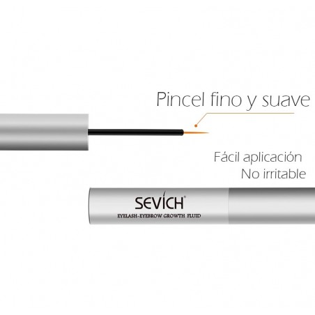 Suero Fortalecedor y Activador del Crecimiento para Pestañas y Cejas - 100% Natural (7gr.)