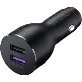 Original HUAWEI CP37 Supercharge Cargador de Coche 40W Max 10V 4A USB Dual 5A Tipo-C - Negro Original HUAWEI CP37 Supercharge Cargador de Coche 40W Max 10V 4A USB Dual 5A Tipo-C - Negro