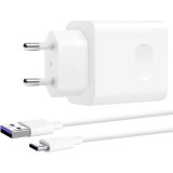Cargador Super Rápido Original Huawei CP84 Super Charge 40W USB-C - Blanco - Blister