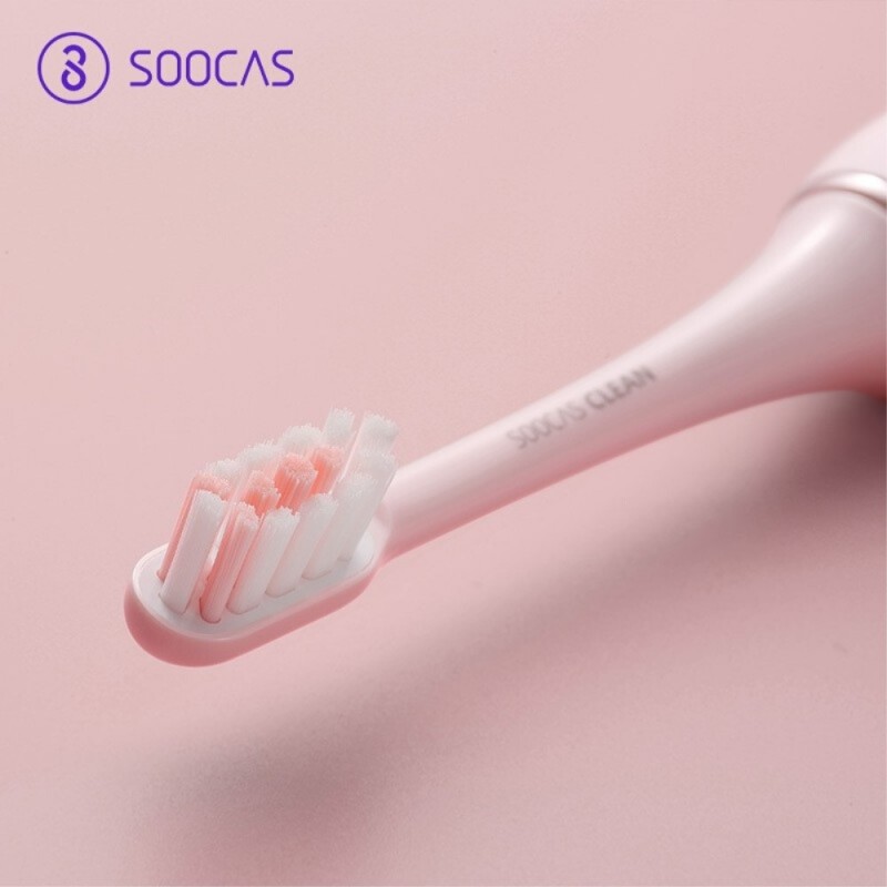 Cabezal de Repuesto para Cepillo Dental Eléctrico Xiaomi Soocas X3 ( 2 unidades )Rosa