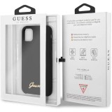 Carcasa de Silicona para iPhone 11 Pro MAX, diseño Vintage, Color Negro Carcasa de Silicona para iPhone 11 Pro MAX, diseño Vintage, Color Negro