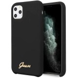 Carcasa de Silicona para iPhone 11 Pro MAX, diseño Vintage, Color Negro Carcasa de Silicona para iPhone 11 Pro MAX, diseño Vintage, Color Negro