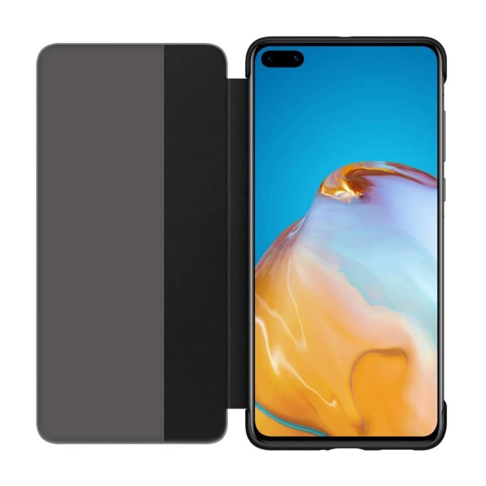 Huawei Original S-View Case for Huawei P40 Blac