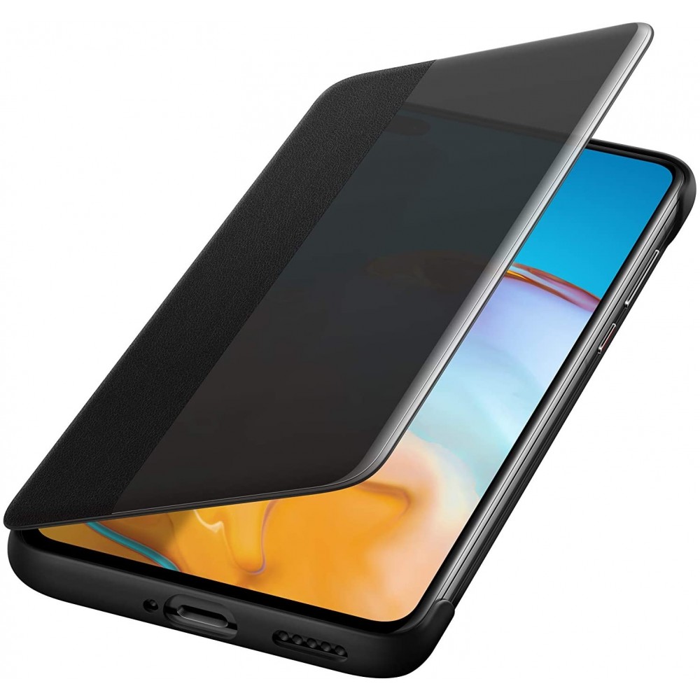 Huawei Original S-View Case for Huawei P40 Blac
