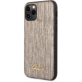 Funda Guess  iPhone 11 Pro Max  Textura Dorado