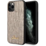 Funda Guess  iPhone 11 Pro Max  Textura Dorado
