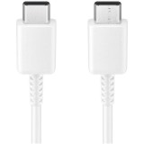 Cable Original EP-DG977BWE (1m) USB-C a USB-C para Galaxy S10 - Blanco - Bulk