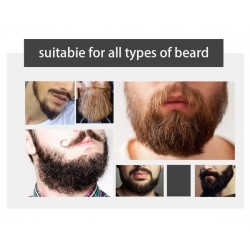 Aceite de barba Sevich Natural de 20ml Para Hombres, Para Estilizar , Alisador Hidratante de la Barba, acondicionador .