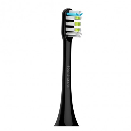 Cabezal de Repuestos para Cepillo Dental Eléctrico Xiaomi Soocas X3 ( 2 unidades ) Negro