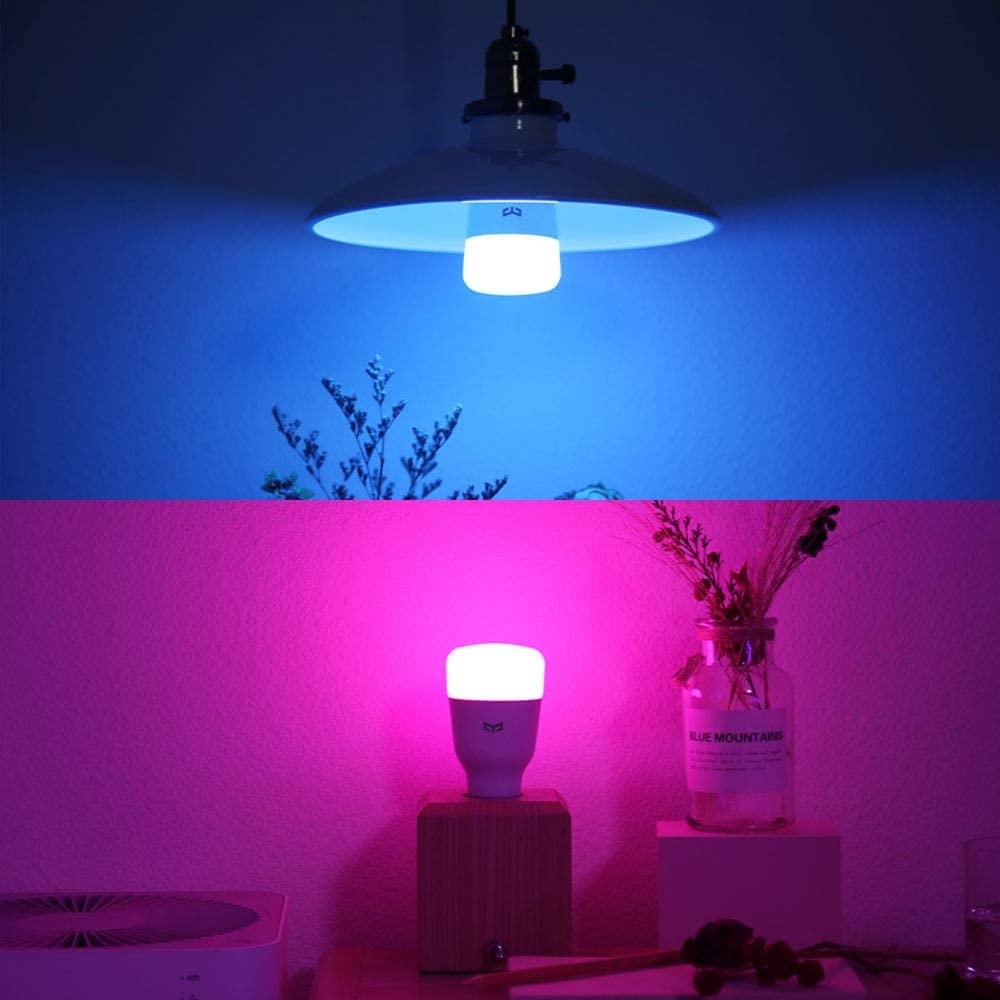 Yeelight Bulb 1S, Bombilla Inteligente Color Compatible Alexa, Google Assistant, Apple Homekit, Smart Things