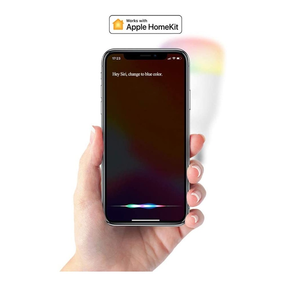 Yeelight Bulb 1S, Bombilla Inteligente Color Compatible Alexa, Google Assistant, Apple Homekit, Smart Things