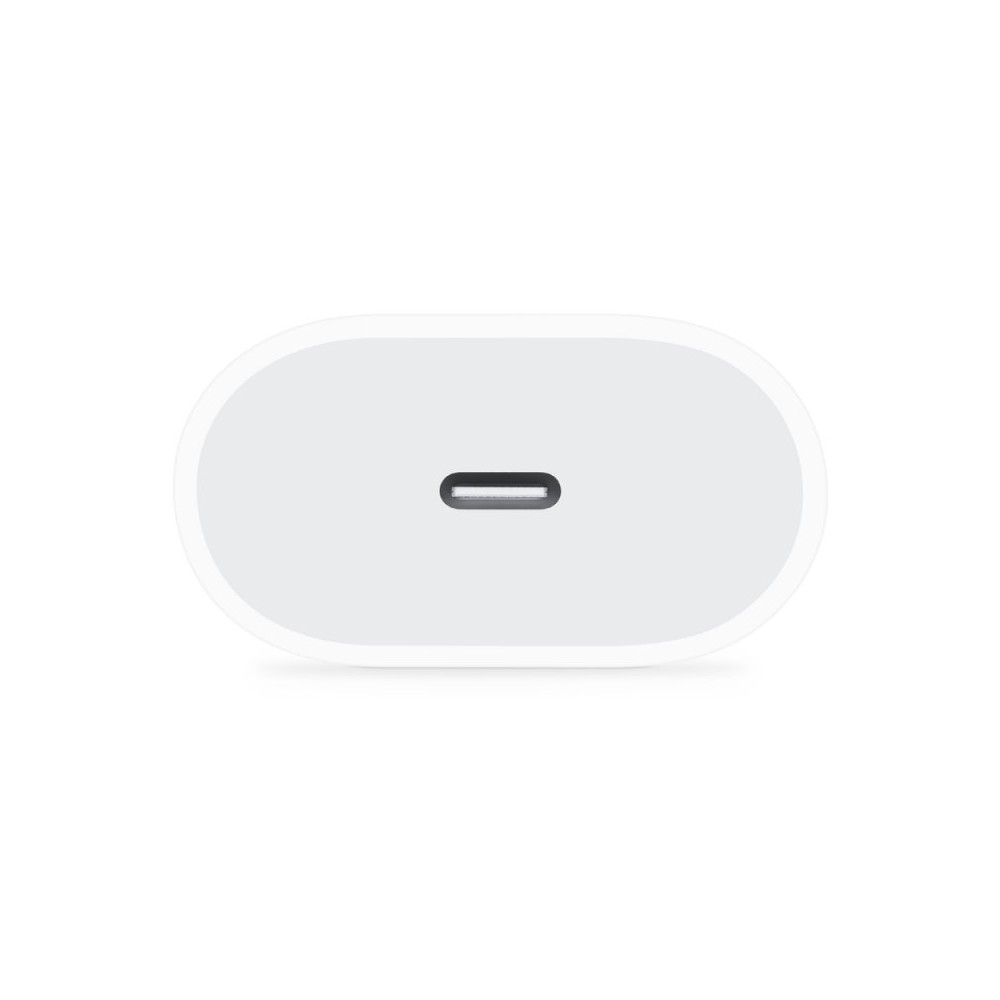 Apple USB Type-C 20W Power Adapter Travel Charger MHJE3ZM/A White
