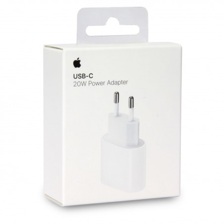 Apple USB Type-C 20W Power Adapter Travel Charger MHJE3ZM/A White