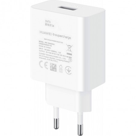 Huawei CP404 Original Super Charge 22,5 W USB Typ C Ladegerät - Weiß - Blister