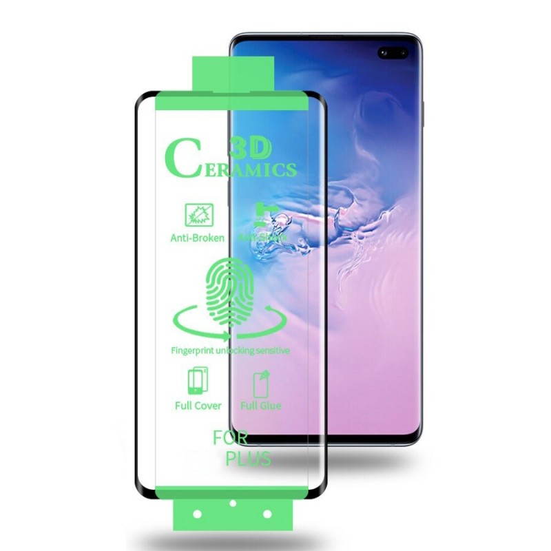 Ceramic 3D Protector Pantalla Completa Flexible Nano Glass PMMA para Samsung Galaxy S20