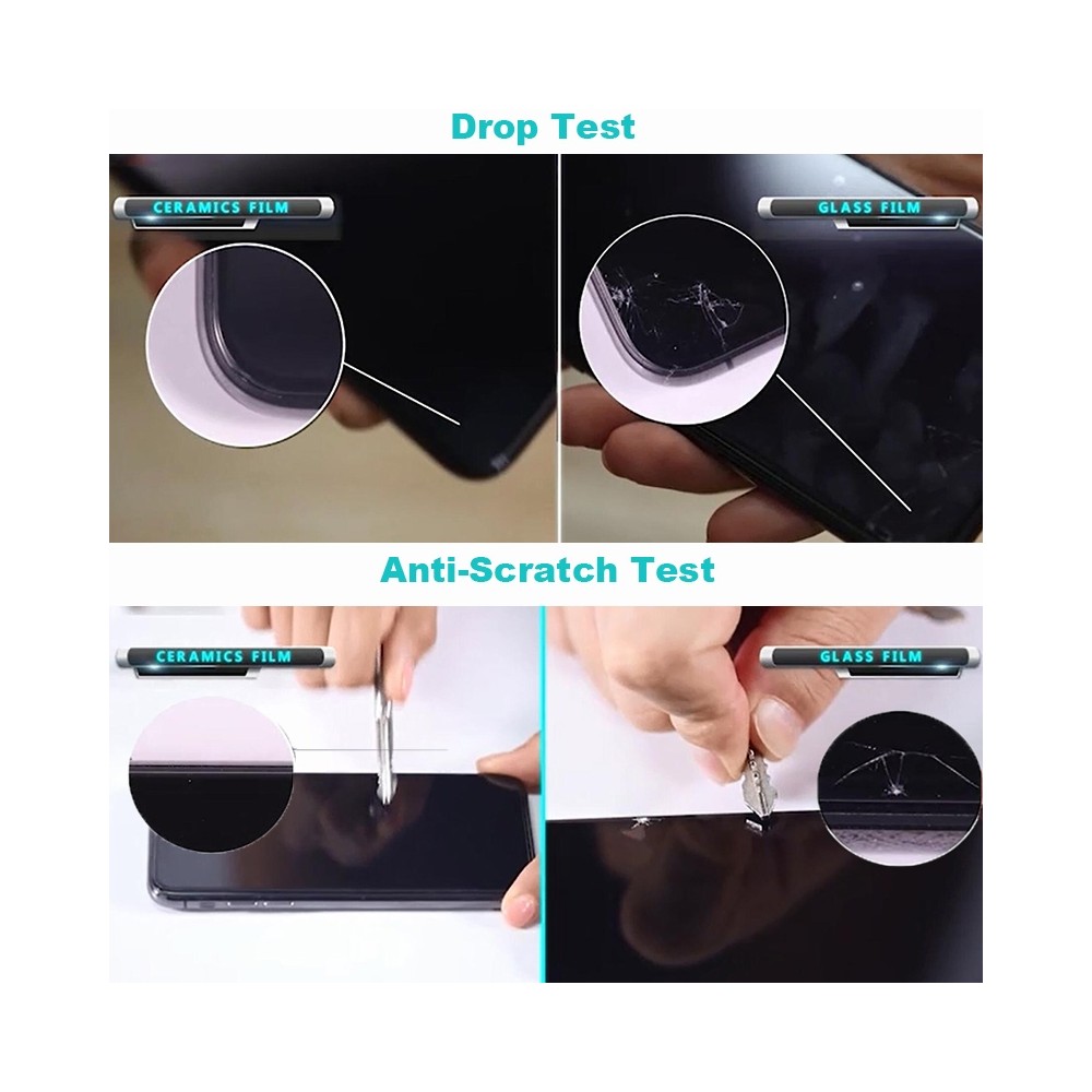 Protector Pantalla Cerámico Flexible - Dureza 9H - Anti Rotura - para Oppo Reno 3 Pro