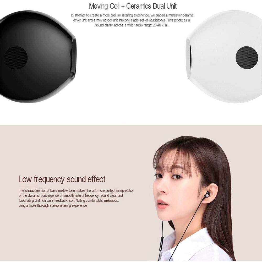 Xiaomi Mi Dual Driver Auriculares Blancos - Blister