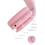 Picun Auriculares Bluetooth de Diadema Lucky Cat con Orejas de Gato - Rosa Picun Auriculares Bluetooth de Diadema Lucky Cat con Orejas de Gato - Rosa