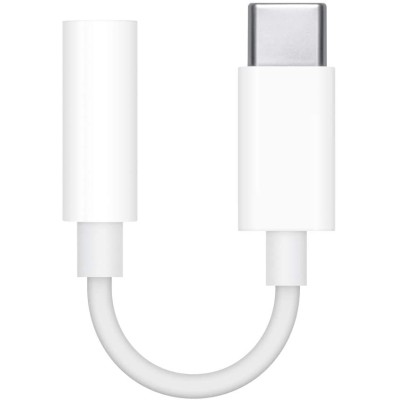 Apple MU7E2ZM/A Adaptador Original de USB-C a Toma para Auriculares de Jack 3,5 mm - Blister