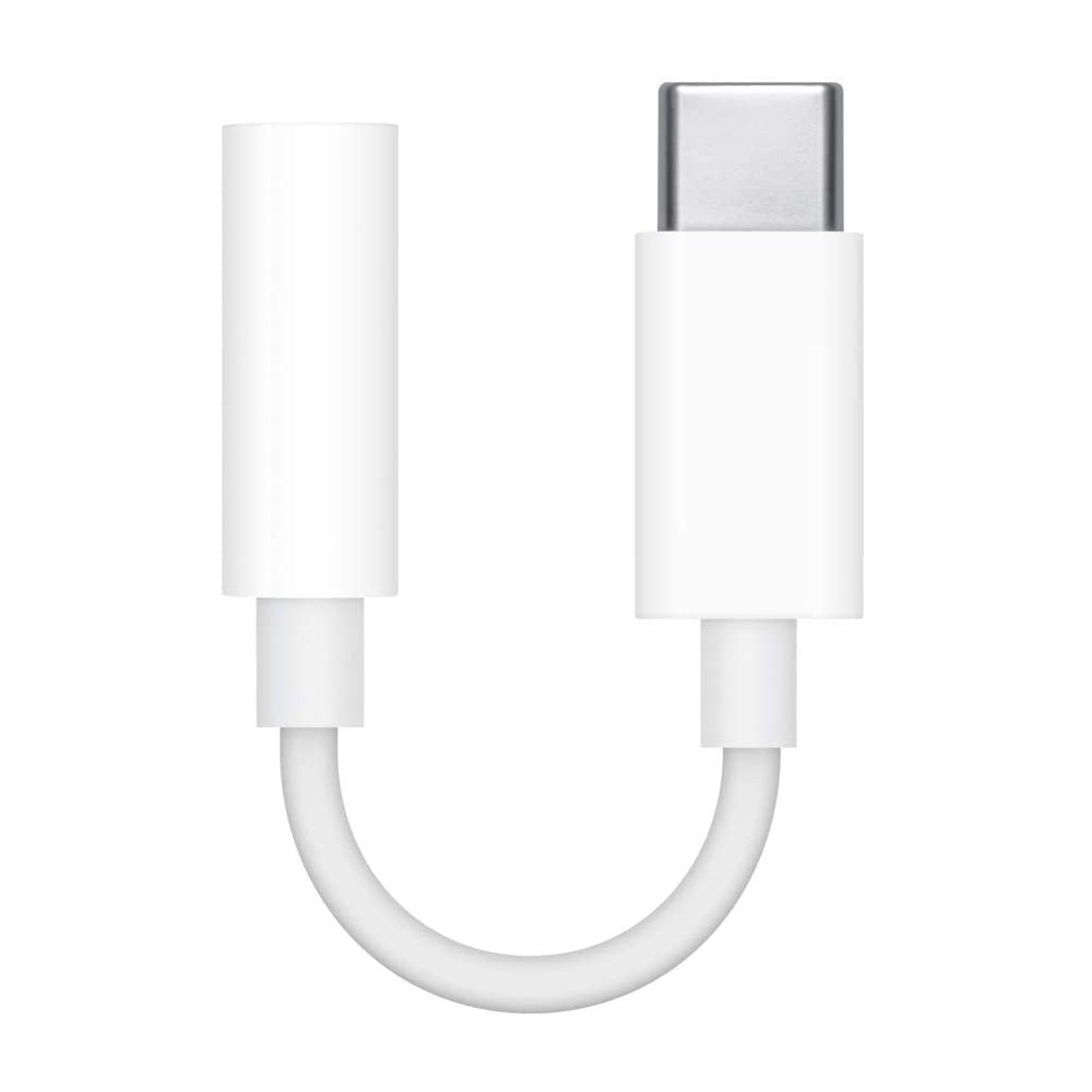 Apple MU7E2ZM/A Adaptador Original de USB-C a Toma para Auriculares de Jack 3,5 mm - Blister