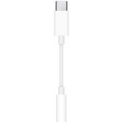 Apple MU7E2ZM/A Adaptador Original de USB-C a Toma para Auriculares de Jack 3,5 mm - Blister