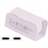 Cable Samsung Original EP-DA705BBE - Carga (60W)  y Datos - Conector Tipo C a Tipo C - 100 CM (Negro) Cable Samsung Original EP-DA705BBE - Carga (60W)  y Datos - Conector Tipo C a Tipo C - 100 CM (Negro)