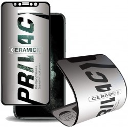 9H Mate Privacy Anti-espía Protector Pantalla Cerámico Flexible Mate - Anti Fractura - para iPhone