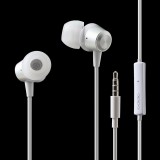 Stereo-Oppo-Ohrhörer Typ On-Ear - 3,5-mm-Klinke - Eingebautes Mikrofon - Weiß - Masse Stereo-Oppo-Ohrhörer Typ On-Ear - 3,5-mm-Klinke - Eingebautes Mikrofon - Weiß - Masse