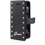 Guess Studded funda libro de cuero negra para iPhone 6 Plus 5.5 " Guess Studded funda libro de cuero negra para iPhone 6 Plus 5.5 "