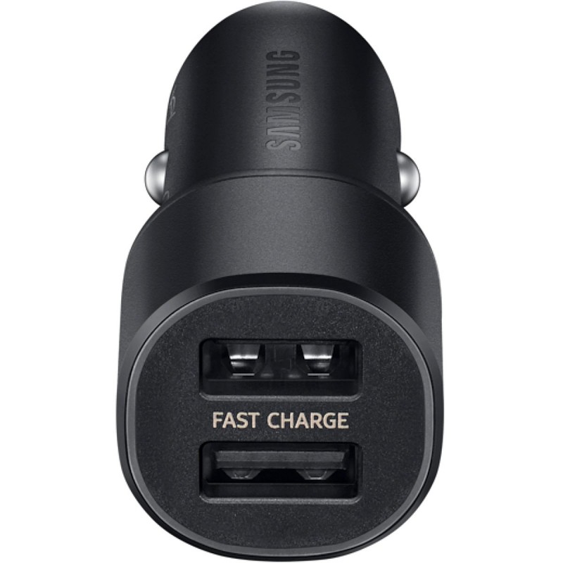 Samsung EP-L1100NBE Cargador Rápido para Coche - Salida Dual - Negro - Blister