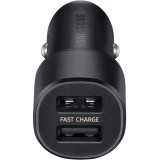Samsung EP-L1100NBE Cargador Rápido para Coche 15W - Salida Dual - Negro - Blister Samsung EP-L1100NBE Cargador Rápido para Coche 15W - Salida Dual - Negro - Blister