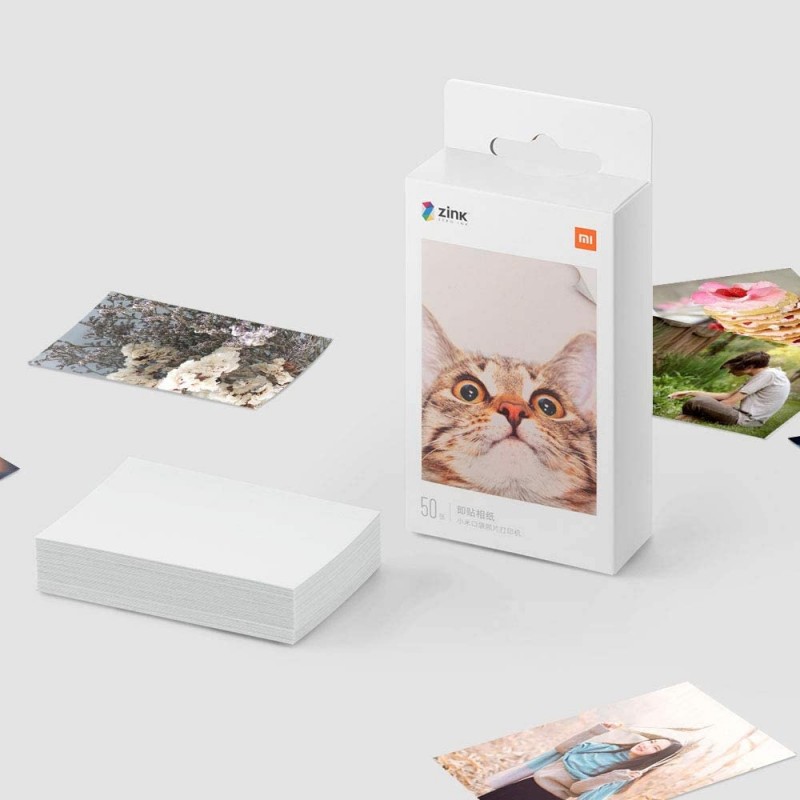 Xiaomi Papel Fotográfico para Impresora Xiaomi Mi Portable Photo Printer 20 Unidades