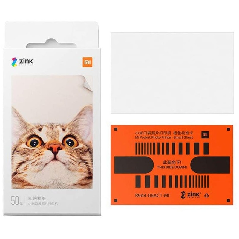 Xiaomi Papel Fotográfico para Impresora Xiaomi Mi Portable Photo Printer 20 Unidades