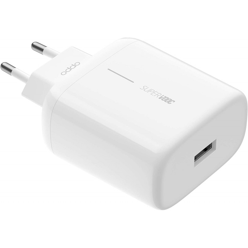 OPPO SUPERVOOC 4.0 / 65W / GaN / Cargador Original Modelo VCA7GACH - Bulk