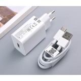 Cargador Original Xiaomi MDY-11-EP 22,5W USB Tipo C Blanco - Bulk Cargador Original Xiaomi MDY-11-EP 22,5W USB Tipo C Blanco - Bulk