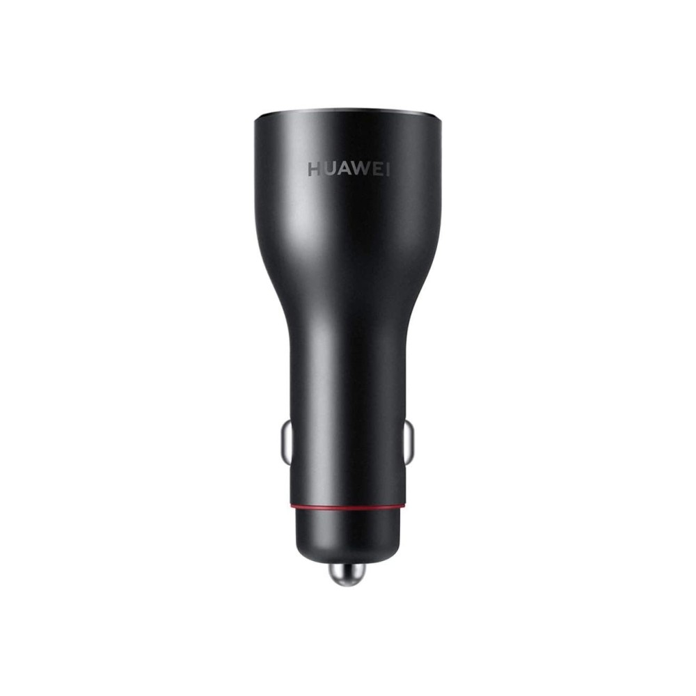Huawei CP36 Cargador Rápido para Coche SuperCharge 22,5W - Salida Dual - Cable USB-C Incluido - Negro