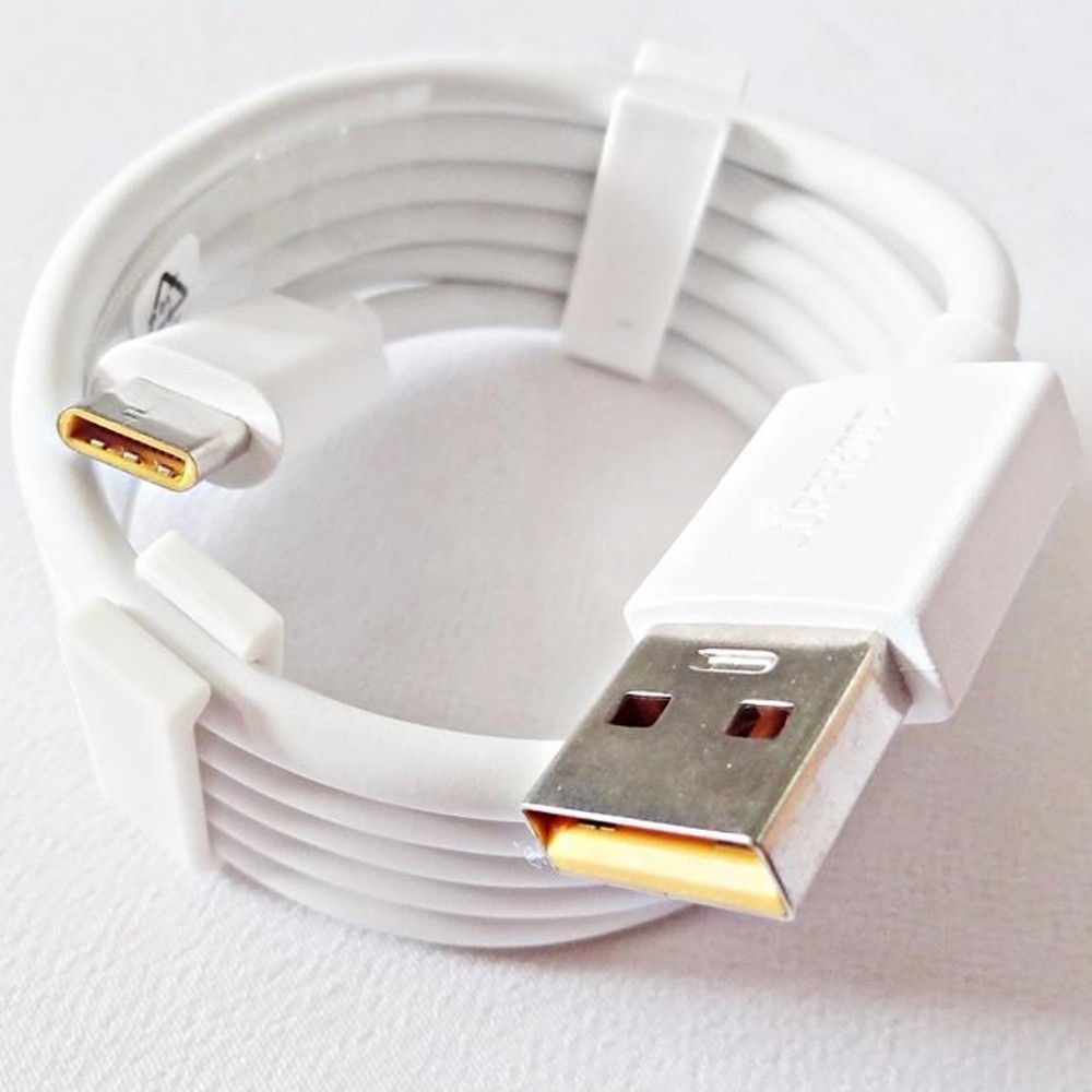 Cable de Datos D301 USB-C para OPPO, Compatible con Carga SUPERVOOC 65W - Blanco - Bulk