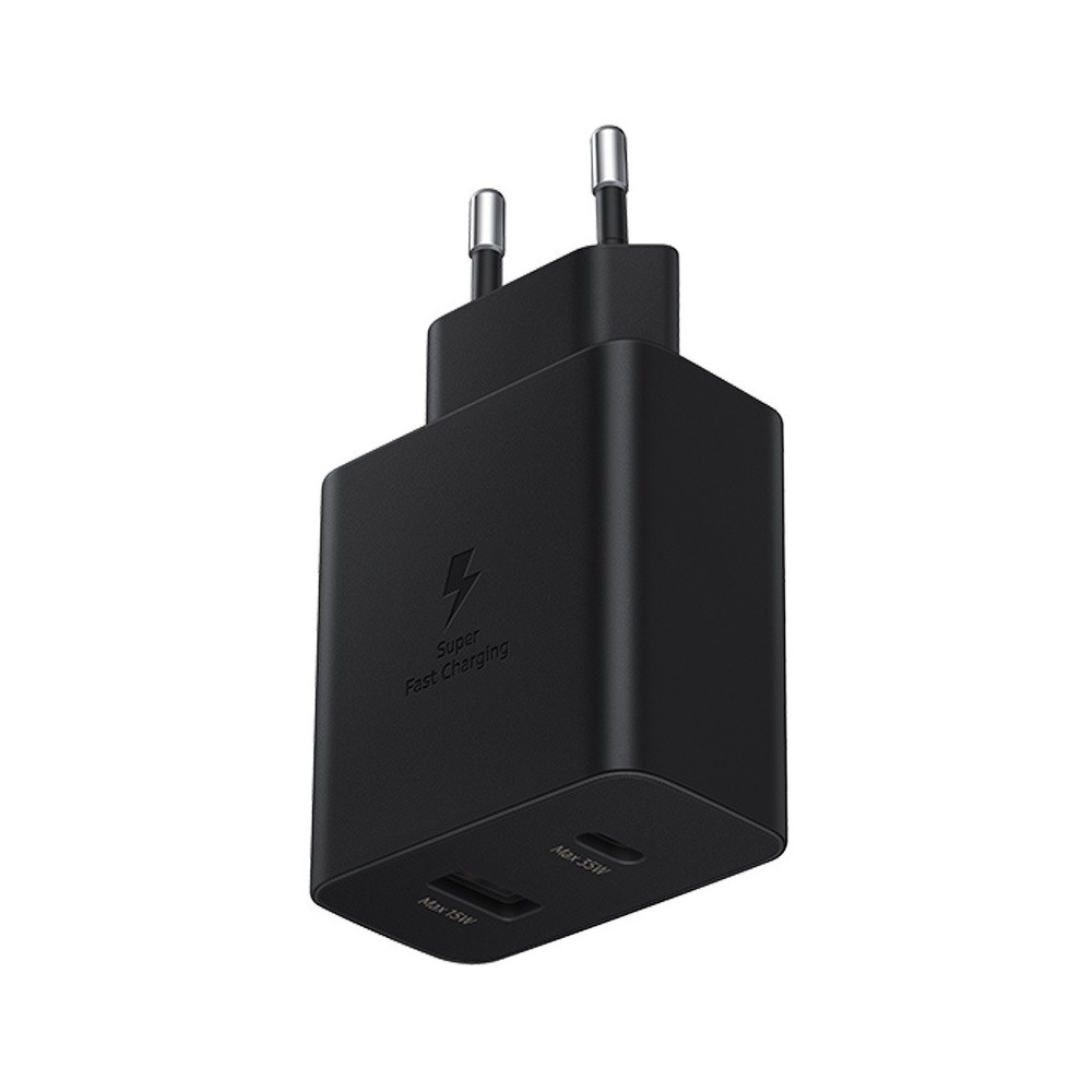 Cargador Samsung EP-TA220NBE Dual USB 30W - Negro