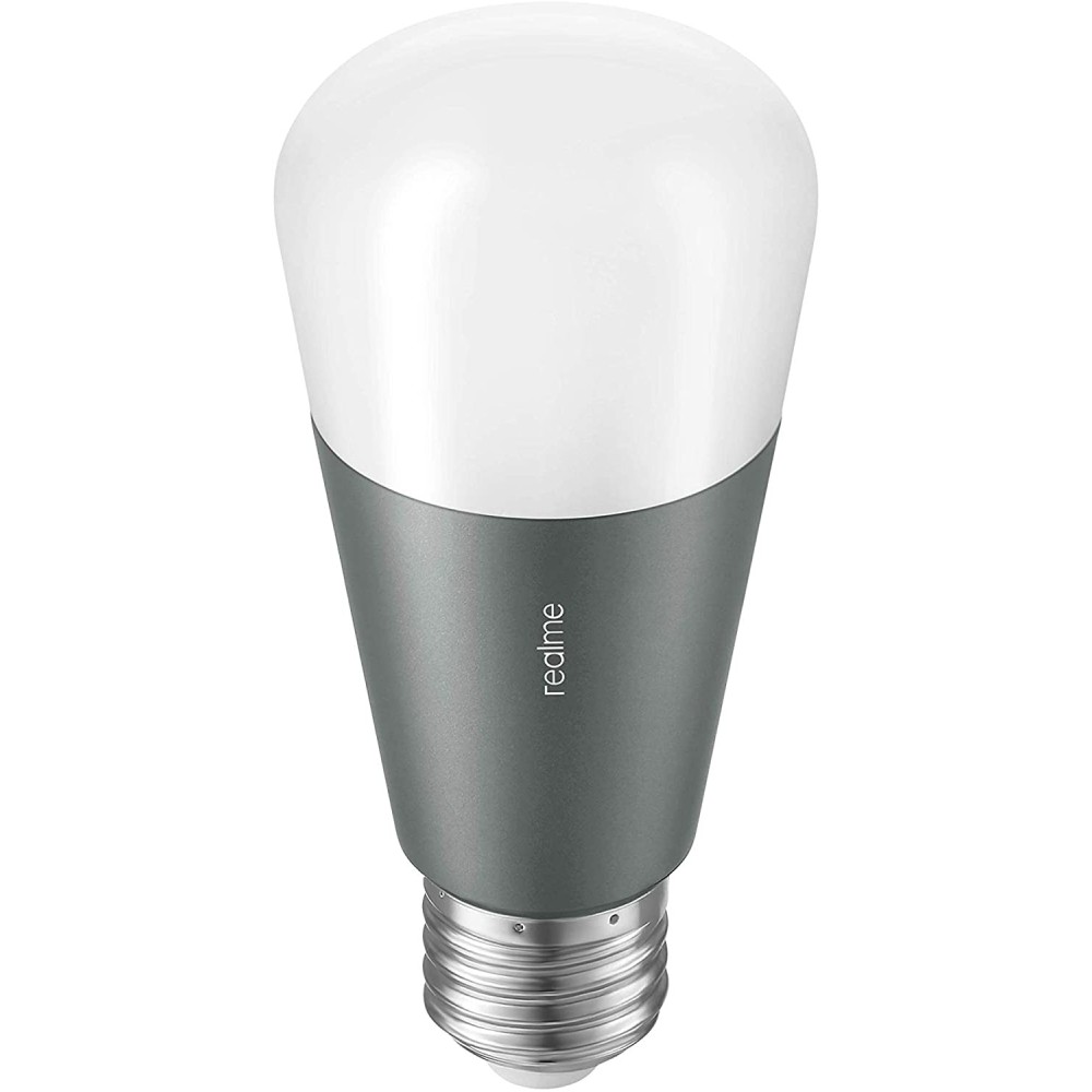 Realme smart bulb. Bombilla inteligente LED 12W. Google y Alexa. 16 millones de colores. E27, RMH2004