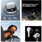 Lenovo - Auriculares estéreo inalámbricos Bluetooth LivePods LP1S TWS, HiFi, con micrófono, para iOS y Android - Negro